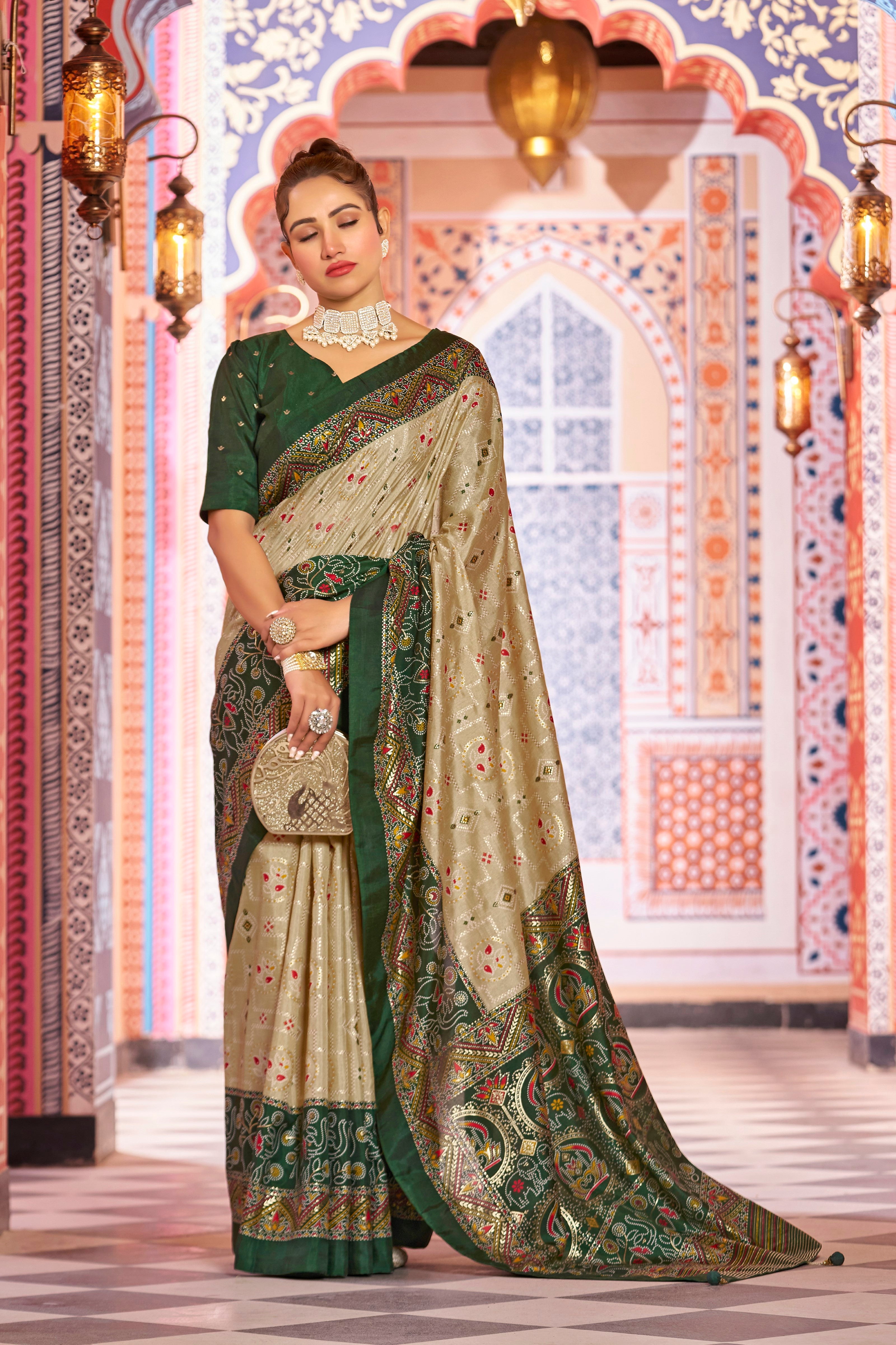 Vsaree Kanjivaram Soft Silk Saree With Zari Weaving Borders And Heavy Rich Pallu