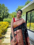 Vsaree Printed Design Soft Silk Saree With Rich Designer Pallu And Blouse