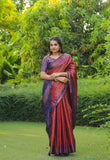 Vsaree Designer Banarasi Silk Saree With Designer Rich Pallu And Blouse