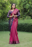 Vsaree Designer Banarasi Silk Saree With Designer Rich Pallu And Blouse