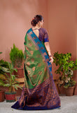 Vsaree Designer Banarasi Silk Saree With Having Rich Pallu And Blouse