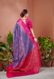 Vsaree Designer Banarasi Silk Saree With Having Rich Pallu And Blouse