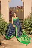 Vsaree Patola Soft Silk Saree And Zari Weaving With Rich Pallu Saree And Blouse