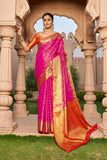 Vsaree Patola Soft Silk Saree And Zari Weaving With Rich Pallu Saree And Blouse