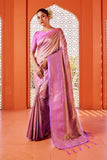 Vsaree Designer Banarasi Silk Saree With Having Rich Pallu And Blouse