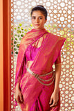 Vsaree Designer Banarasi Silk Saree With Having Rich Pallu And Blouse