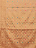 Vsaree Banarasi Cotton Blend Saree With Designer Border And Blouse