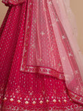 WOMEN'S THREAD & EMBROIDERY WORK GEORGETTE FOR TRADITIONAL LEHENGA CHOLI