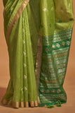 Vsaree Green Designer Art Silk Saree With Having Rich Pallu And Blouse