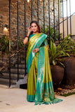 Vsaree Tissue Silk Fancy Wear Saree With Blouse For Women