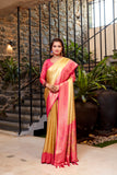 Vsaree Tissue Silk Fancy Wear Saree With Blouse For Women