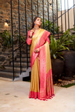 Vsaree Tissue Silk Fancy Wear Saree With Blouse For Women