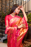 Vsaree Tissue Silk Fancy Wear Saree With Blouse For Women