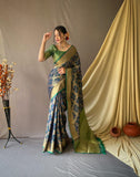 Vsaree Patola Silk Saree With Designer Heavy Rich Pallu And Zari Weaving Blouse