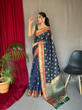 Vsaree Patola Soft Silk Saree And Zari Weaving With Rich Pallu Saree And Blouse For Woman