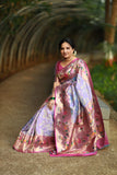 Vsaree Patola Soft Silk Saree And Zari Weaving With Rich Pallu Saree And Blouse For Women