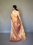 Vsaree Banarasi Design Tissue Silk Saree With Zari Work And Heavy Rich Pallu