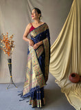 Vsaree Patola Soft Silk Saree And Zari Weaving With Rich Pallu Saree And Blouse For Women