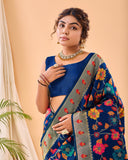 Vsaree Kanjivaram Soft Silk Weaving Borders Havy Design Saree With Blouse For Women