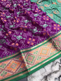 Vsaree Patola Soft Silk Saree And Zari Weaving With Rich Pallu Saree And Blouse