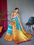 Vsaree Kanjivaram Soft Silk Saree With Golden Zari Weaving Borders And Heavy Rich Pallu