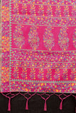 Women's Pink color With Golden Zari Kalamkari Cotton saree with Customize blouse piece